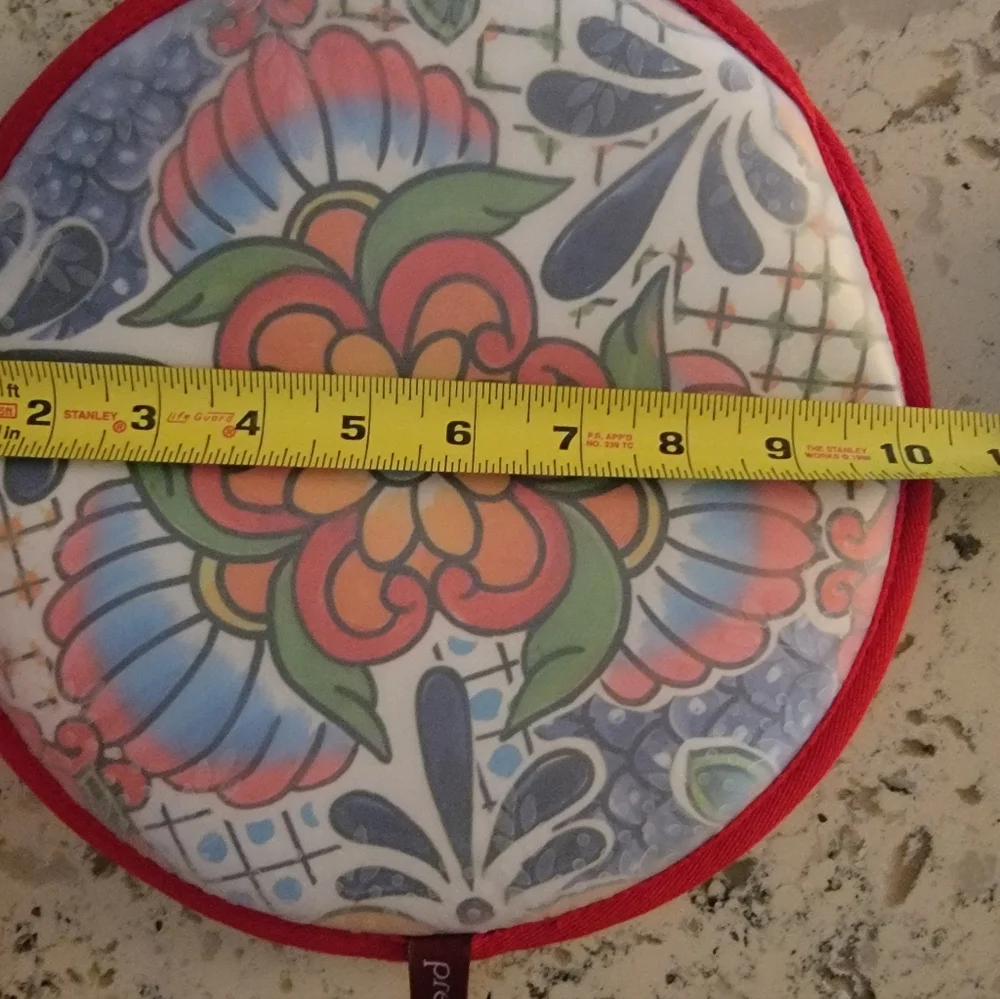 Prepara Fabric Tortilla Warmer Floral Design NWT‎